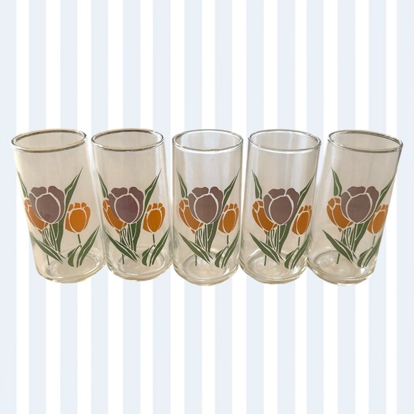 Libbey Crisa Glass Tumblers - Picture 1 of 6